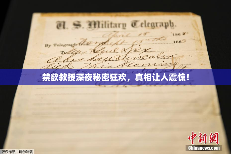 禁欲教授深夜秘密狂欢，真相让人震惊！