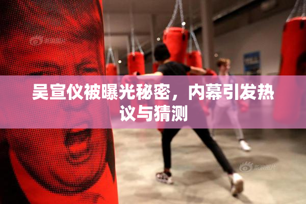 吴宣仪被曝光秘密，内幕引发热议与猜测
