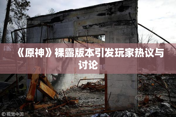 《原神》裸露版本引发玩家热议与讨论