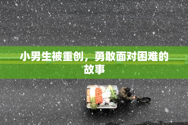 小男生被重创，勇敢面对困难的故事