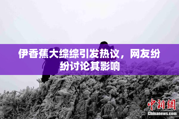 伊香蕉大综综引发热议，网友纷纷讨论其影响