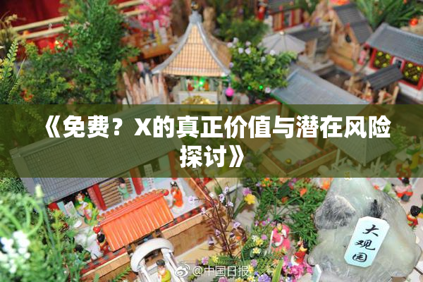 《免费？X的真正价值与潜在风险探讨》