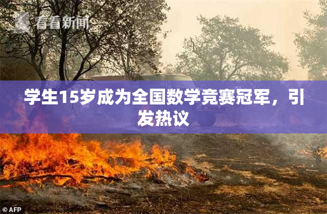 学生15岁成为全国数学竞赛冠军，引发热议