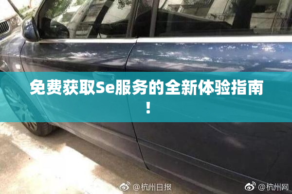 免费获取Se服务的全新体验指南！