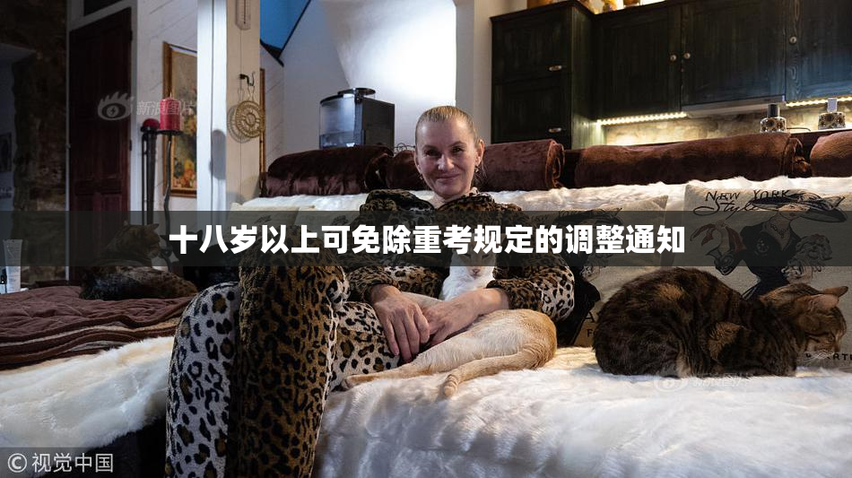 十八岁以上可免除重考规定的调整通知