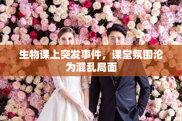 生物课上突发事件，课堂氛围沦为混乱局面