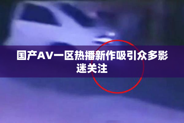 国产AV一区热播新作吸引众多影迷关注