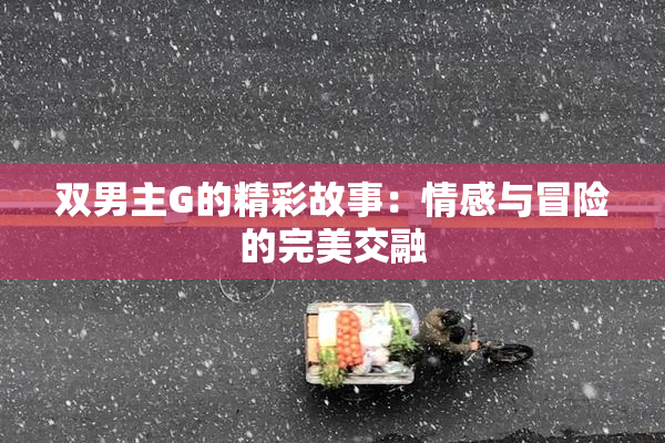 双男主G的精彩故事：情感与冒险的完美交融