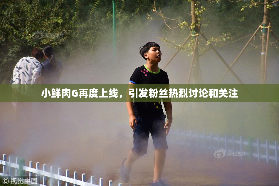 小鲜肉G再度上线，引发粉丝热烈讨论和关注