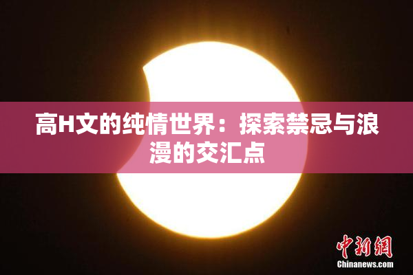 高H文的纯情世界：探索禁忌与浪漫的交汇点