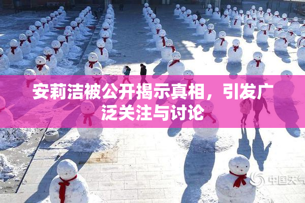 安莉洁被公开揭示真相，引发广泛关注与讨论