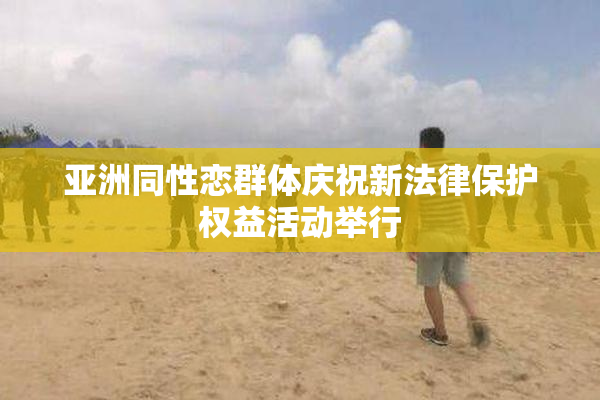 亚洲同性恋群体庆祝新法律保护权益活动举行