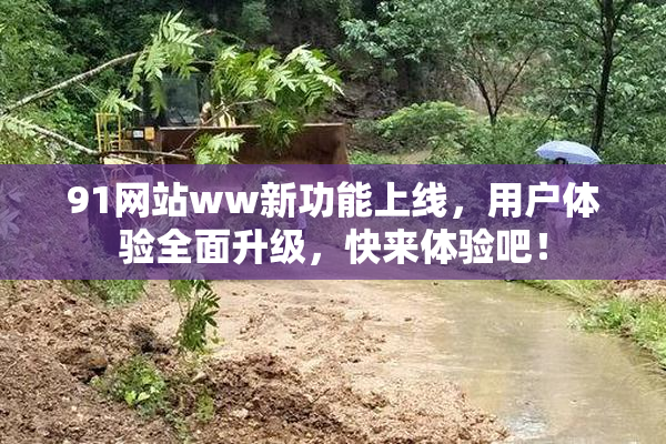 91网站ww新功能上线，用户体验全面升级，快来体验吧！