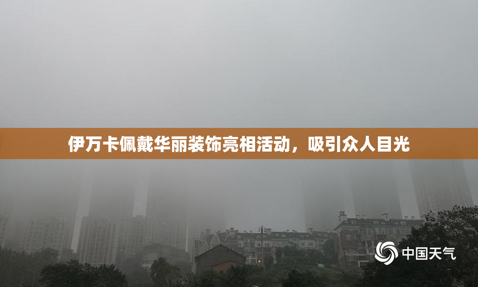 伊万卡佩戴华丽装饰亮相活动，吸引众人目光
