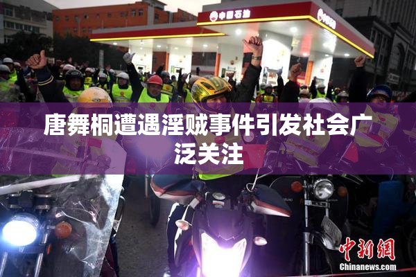 唐舞桐遭遇淫贼事件引发社会广泛关注