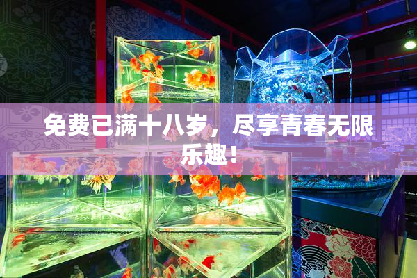 免费已满十八岁，尽享青春无限乐趣！