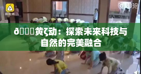 🔞黄ζ动：探索未来科技与自然的完美融合