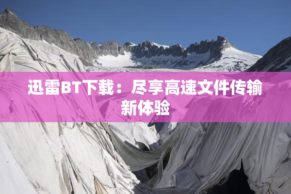 迅雷BT下载：尽享高速文件传输新体验