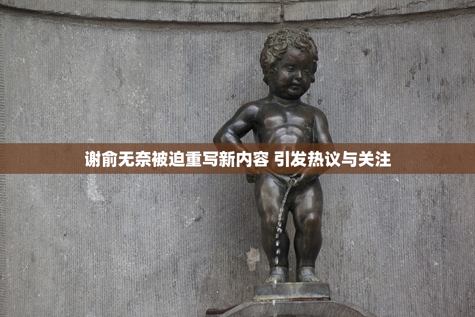 谢俞无奈被迫重写新内容 引发热议与关注