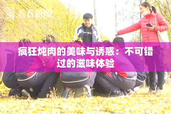 疯狂炖肉的美味与诱惑：不可错过的滋味体验