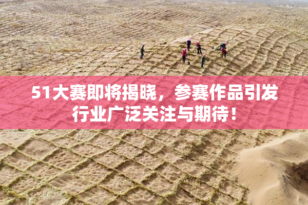 51大赛即将揭晓，参赛作品引发行业广泛关注与期待！