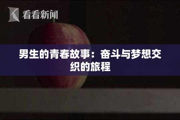 男生的青春故事：奋斗与梦想交织的旅程