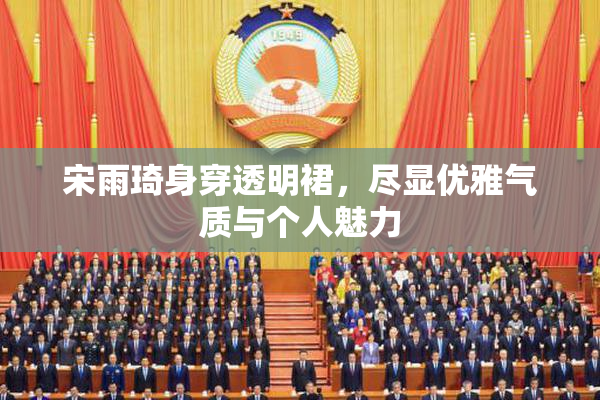 宋雨琦身穿透明裙，尽显优雅气质与个人魅力