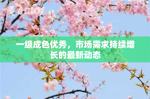 一级成色优秀，市场需求持续增长的最新动态