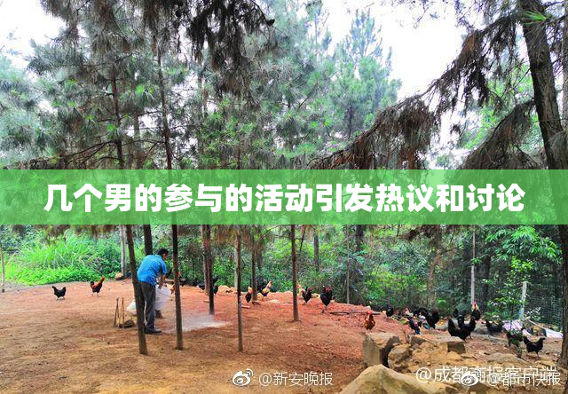 几个男的参与的活动引发热议和讨论
