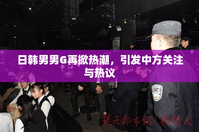 日韩男男G再掀热潮，引发中方关注与热议