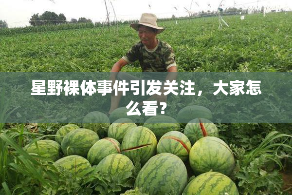 星野裸体事件引发关注，大家怎么看？