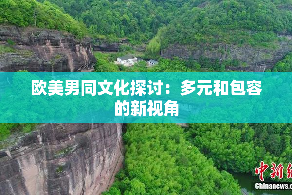 欧美男同文化探讨：多元和包容的新视角