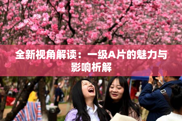 全新视角解读：一级A片的魅力与影响析解