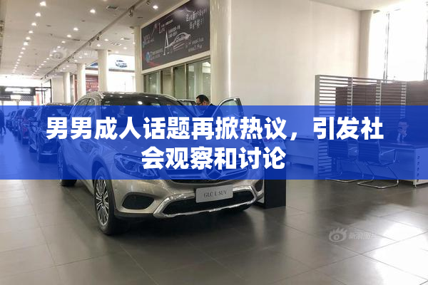 男男成人话题再掀热议，引发社会观察和讨论