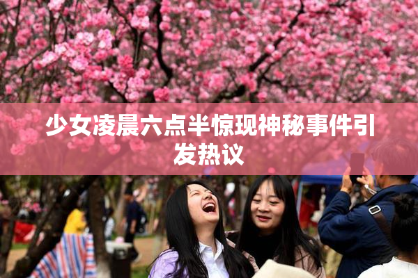 少女凌晨六点半惊现神秘事件引发热议