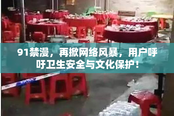 91禁漫，再掀网络风暴，用户呼吁卫生安全与文化保护！