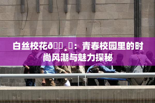 白丝校花🌸‌：青春校园里的时尚风潮与魅力探秘