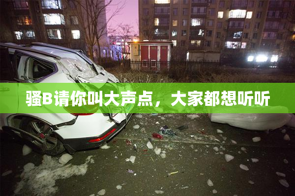 骚B请你叫大声点，大家都想听听