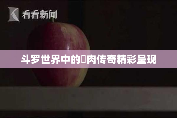 斗罗世界中的婬肉传奇精彩呈现