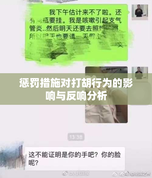 惩罚措施对打胡行为的影响与反响分析