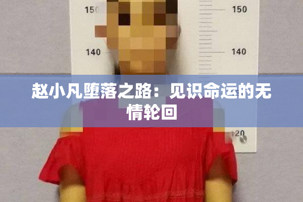 赵小凡堕落之路：见识命运的无情轮回