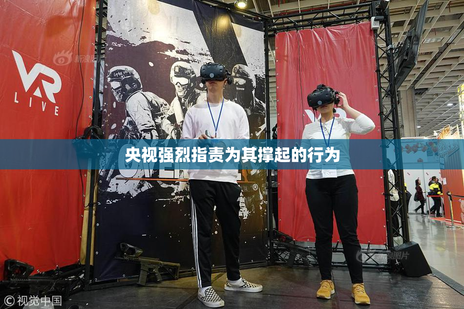 央视强烈指责为其撑起的行为