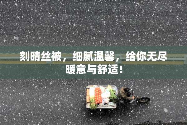 刻晴丝被，细腻温馨，给你无尽暖意与舒适！