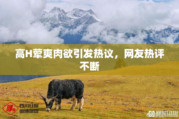高H荤爽肉欲引发热议，网友热评不断