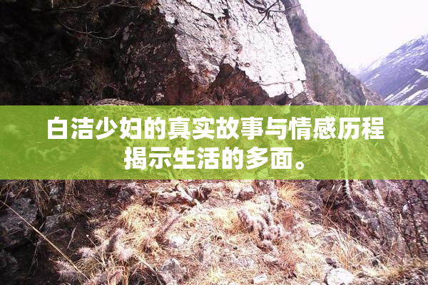 白洁少妇的真实故事与情感历程揭示生活的多面。