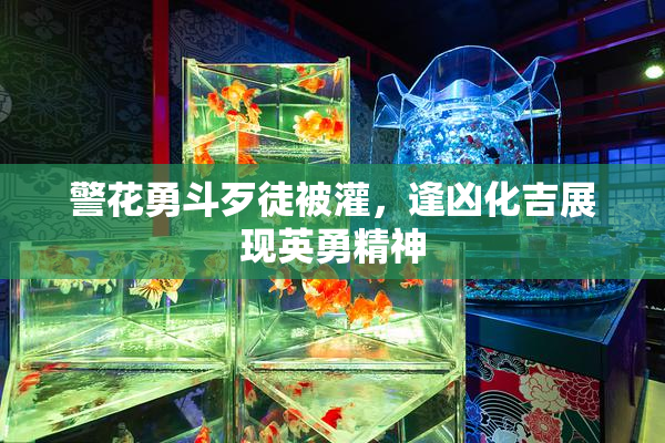 警花勇斗歹徒被灌，逢凶化吉展现英勇精神