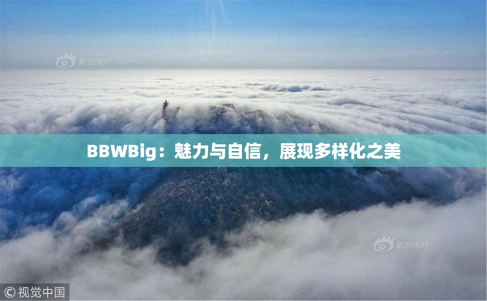 BBWBig：魅力与自信，展现多样化之美