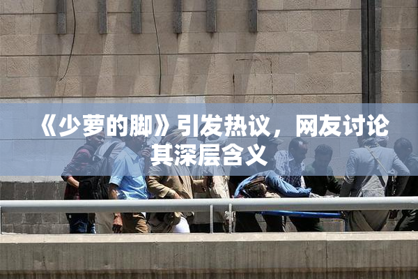 《少萝的脚》引发热议，网友讨论其深层含义