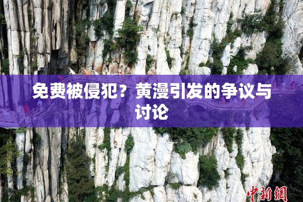 免费被侵犯？黄漫引发的争议与讨论