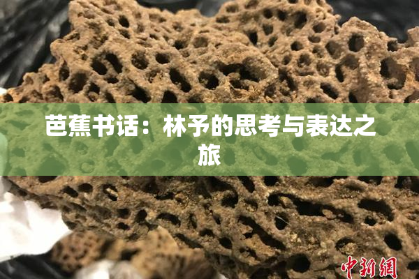 芭蕉书话：林予的思考与表达之旅